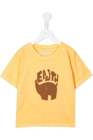 REJINA PYO Ellis T-shirt med grafisk tryk
