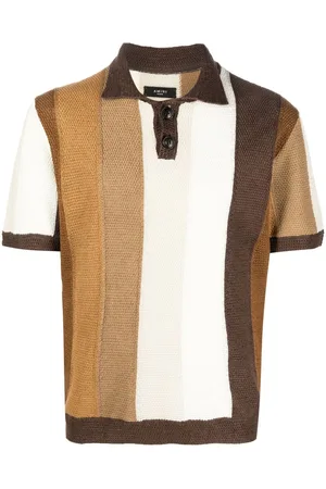 AMIRI Polotop med colourblocking