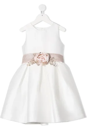 Mimilù Kjole med blomsterdetalje