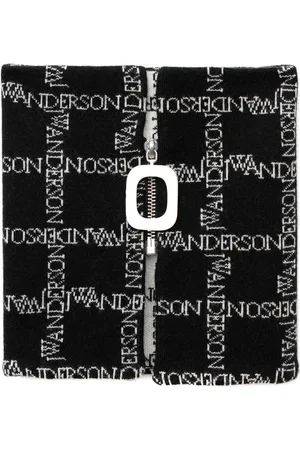 J.W.Anderson Halsbånd med logo-gitter og lynlås