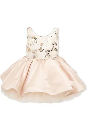 Tulleen Ashler bodice-kjole med pailletter
