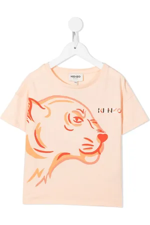 Kenzo Kortærmet T-shirt med tigertryk