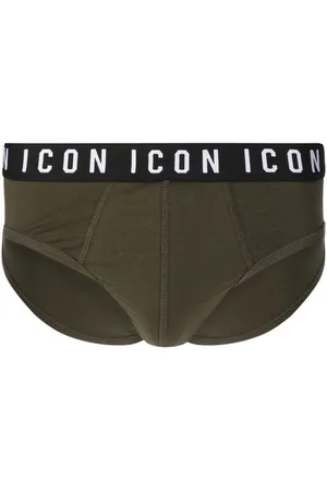 Dsquared2 Bikinitrusser med Icon-talje