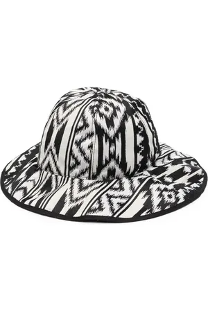 MARCELO BURLON Bucket-taske med geometrisk tryk