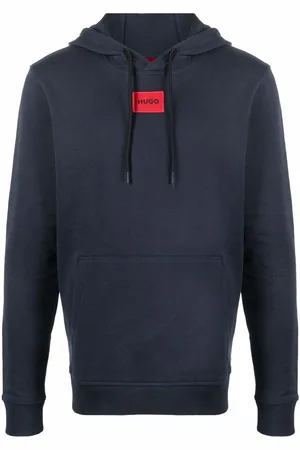 HUGO BOSS Hættetrøje med logomærke