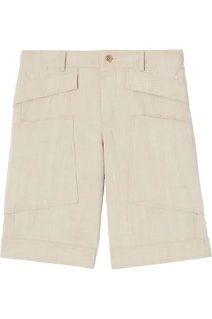 Burberry Bermuda-shorts med opslagsdetalje