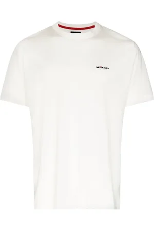 Kiton T-shirt med logotryk