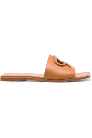 Gianvito Rossi Sandaler med åben tå og logo