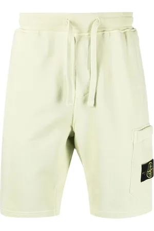 Stone Island Mænd Shorts - Træningsshorts med kompasmærke