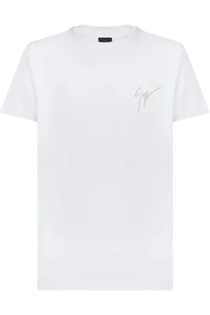 Giuseppe Zanotti T-shirt med broderet logo