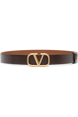 VALENTINO GARAVANI 30mm vendbart bælte med VLogo