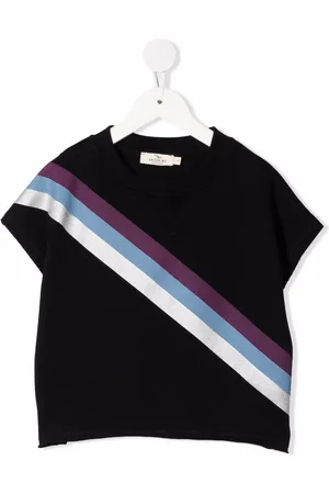 Le pandorine Stribet T-shirt i økologisk bomuld