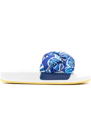 La DoubleJ Flade Treccia sandaler med flettet detalje