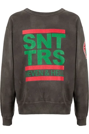SAINT MXXXXXX Sweatshirt med rund hals og logotryk