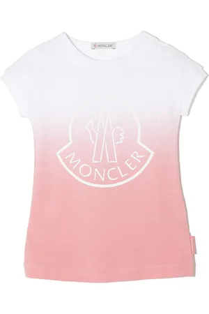 Moncler T-shirt-kjole med gradueret effekt