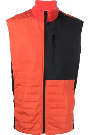 Aztech Fleece-vest med colourblocking