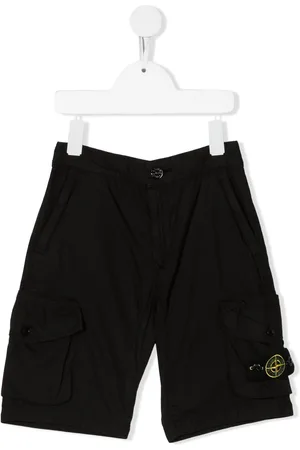 Stone Island Shorts med logomærke