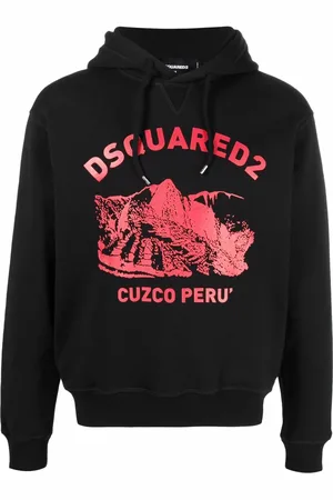 Dsquared2 Hættetrøje med logotryk