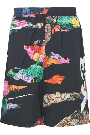 Y-3 Badeshorts med blomstertryk