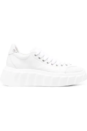 AGL ATTILIO GIUSTI LEOMBRUNI Blondie Ties sneakers i læder