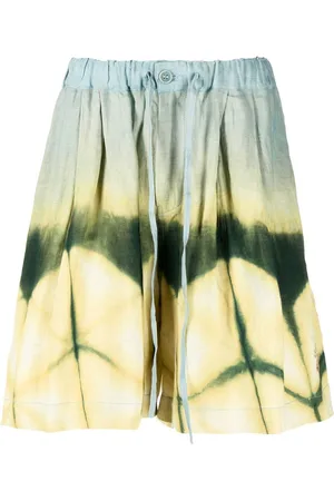 Story Bridge Bermuda-shorts med batiktryk