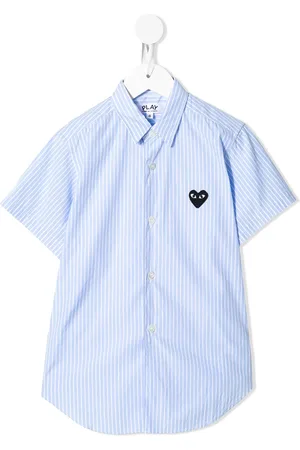 Comme des Garçons Skjorte med logo på brystet