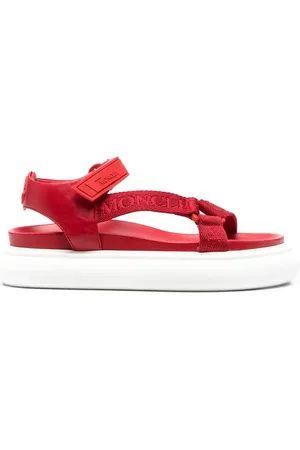 Moncler Sandaler i plateau med flere remme