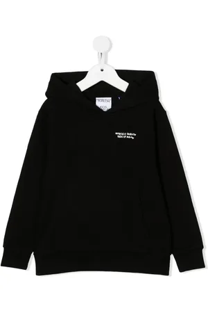 MARCELO BURLON Tempera Cross hættetrøje med logotryk
