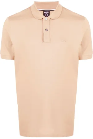 HUGO BOSS Polo med broderet logo