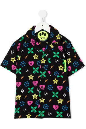 BARROW Polo med monogram-mønster
