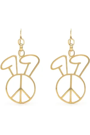 Natasha Zinko øreringe med peace-detalje