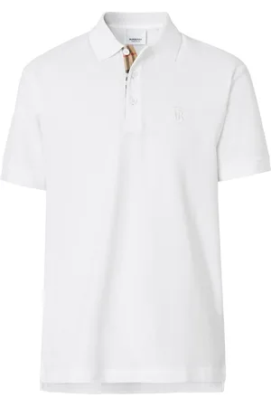 Burberry Polo i piqué med monogram-motiv