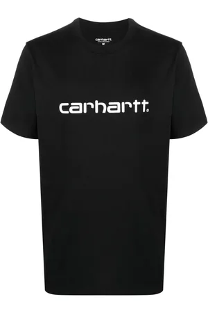 Carhartt T-shirt med rund hals og logotryk