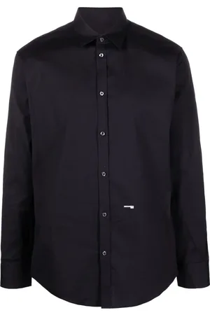 Dsquared2 Poplin-skjorte med klassisk krave