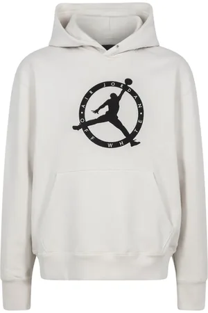 Jordan X Off-White hættetrøje med logotryk