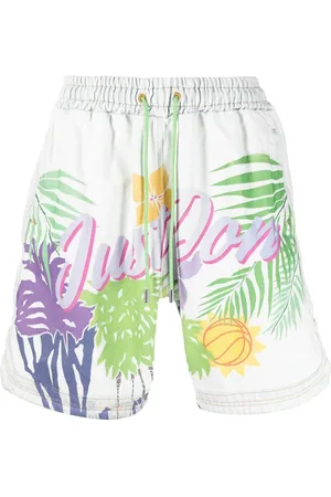 JUST DON Shorts med grafisk logotryk