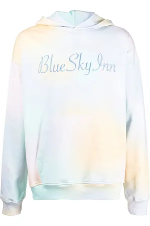 BLUE SKY INN Hættetrøje med broderet logo