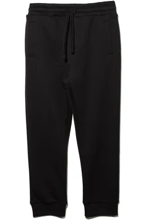 Dolce & Gabbana Joggingbukser med logomærke og samlet ankel