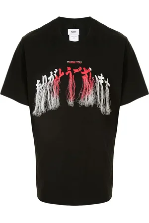 DOUBLET T-shirt med broderede frynser