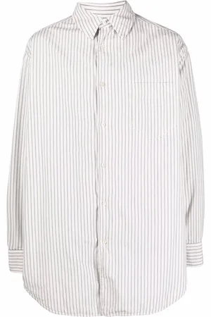 Maison Margiela Polstret skjorte med striber