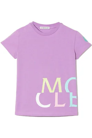 Moncler Kortærmet T-shirt med logotryk