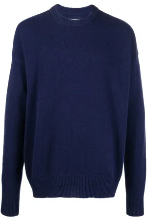 Jil Sander Kashmirtrøje med rund hals