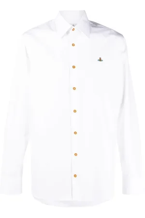Vivienne Westwood T-shirt i økologisk bomuld med orb-logo