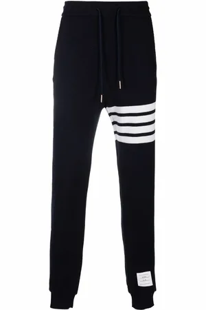 Thom Browne Joggingbukser i vaffelstrik og kashmir