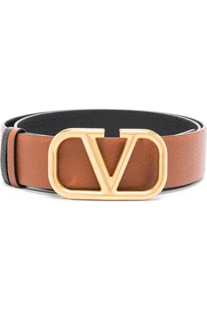 VALENTINO GARAVANI Vendbart VLOGO læderbælte
