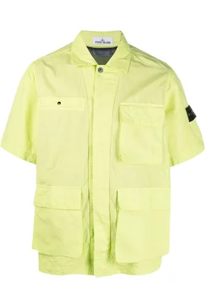 Stone Island Kortærmet skjorte med påsyet lomme