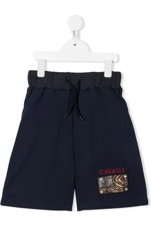Roberto Cavalli Træningsshorts med logomærke