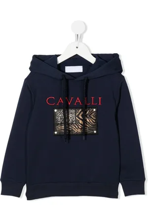 Roberto Cavalli Hættetrøje med dyretryk