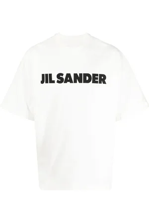 Jil Sander T-shirt i bomuld med logotryk