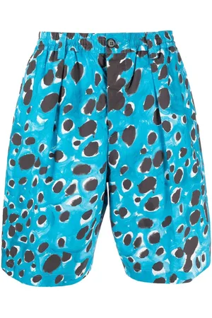 Marni Shorts med heldækkende leopardtryk